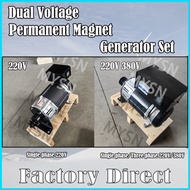 50KW 100KW Permanent Magnet Generator 220V 380V Dual Voltage Generator Power 50Hz Magnetic Dynamo Wi