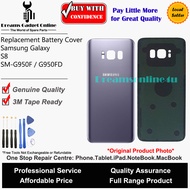 Replacement Rear Battery Cover for Samsung Galaxy S8 G950 G950F SM-G950FD with 3M tape ready