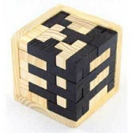 3d Wooden Puzzle Model Tetris Cube/Cube 3D Children's Educational Toys - sulinca