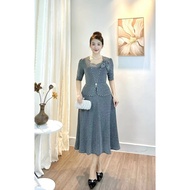 Mezzanine Party Dress L615 Stone Pressed Emulsion from 50-80kg 2 sizes Slim Elegant Business Women