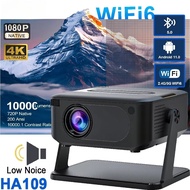 Portable Projector 4K Ultra HD Wireless Bluetooth Mini Projector Commercial Home Theater Auto Correc