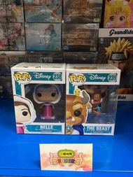 Funko Pop Disney 238 & 239 美女與野獸