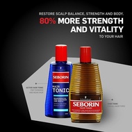 SCHWARZKOPF  Seborin Hair Tonic 400ml (BROWN) | Seborin Aktiv Hair Tonic 300 ml (BLUE)