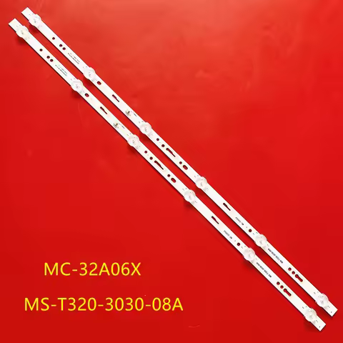 LED Backlight Strip 6LED 3V MS-T320-3030-08A AKTV3219M MC-32A06X For NEO 32INCH LED TV 32A/3210 JS-M