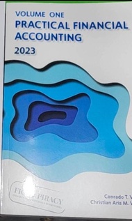 PRACTICAL FINANCIAL ACCOUNTING Vol.1 2023 Ed  by Valix