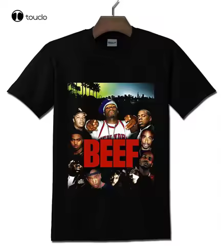 Beef Movie Tupac Dr Dre Nas Dmx 50 Cent Jay Z Gildan T-Shirt S - 5Xl Tee Shirt