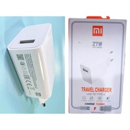 27W TURBO FAST CHARGING CHARGER 6A CABLE TYPE C MI