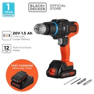 PROMO TERBATAS!!! Black+Decker EVO185H1 Multi Evo Hammer Drill