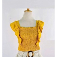 Women's 2-strap shirt made of linen, size Xs-L