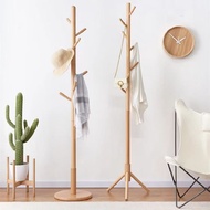 Solid Wood Coat Rack Bedroom simple solid wood clothes rack Beech Wood Coat Rack Living Room Bedroom