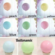 18 Inch Pastel Balloon Jumbo Balloon/