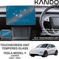 TESLA Model Y Juniper Tempered Glass Protector Tesla Model Y Tempered Glass Protector Tesla Model Y 