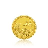 CHOW TAI FOOK 999.9 Pure Gold Coin - Prosperity Greetings