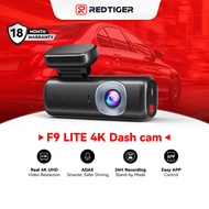 REDTIGER F9 LITE 4K Mini Dash Cam FrontADASBuilt-in WiFi GPSG-SensorParking Monitor APP ControlLoop 