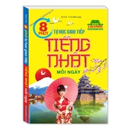 Sách - 8 Phút Tự Học Giao Tiếp Tiếng Nhật Mỗi Ngày
