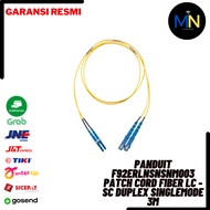 Panduit F92ERLNSNSNM003 Patch Cord Fiber LC - SC Duplex Singlemode 3m