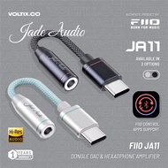 FiiO Jade Audio JA11 / JA-11 / JA 11 USB Type C to 3.5mm Earphone/ Headphone DAC and Amplifier For I