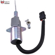 【HAWT】12V Solenoid Valve Brass Connectors Fast Response Time IP67 Waterproof Rating