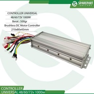 Controller Universal Bldc 48/60V 1000W Motor, Skuter Dan Sepeda