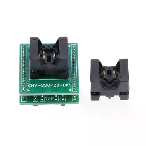 1 PCS Programming Socket Chip OTS-20(28)-0.65-01 Enplas SSOP20 0.65mm Pitch IC Test And Burn In Sock