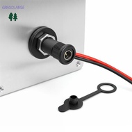 [GrandLarge] Easy-to-Use DC 5521/5525 Connector with External Screws for Secure Connections MY