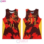 Mapua University Season '99 Jersey Basketball Full Sublimation Jersey 【Free Customized names and num