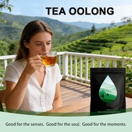 Pipi Oolong Tea Organic Oolong Tea Bags – Whole Leaf - 20 Bags (4g Each),Cortisol & Calming Tea for 