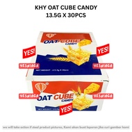 *HALAL* KHY OAT CUBE CANDY 13.5G X 30PCS yesniaga