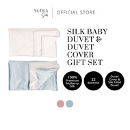 SUTRA SILK Baby Silk Duvet Gift Set (Baby Silk Duvet & Duvet Cover) / Set Hadiah Sutera Bayi