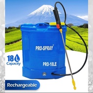 18 LITER KNAPSACK RECHARGEABLE GARDEN SPRAYER