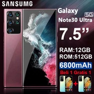 【Free Shipping】Sansumg Galaxy Note30 Ultra Original Phone Big Sale 7.5 inch HD 5G Smartphone RAM 16G