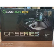 Gamemax PSU GP 750 750W 750Watt - 80+ Plus Bronze Certified Power Supply Unit PSU