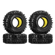 INJORA 1.3" 70*26mm Cling On Tires & Silicone Rubber Inserts Combo (4) YQT-1320-1370YE