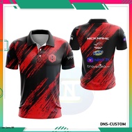 Latest Wangki Men's Esport Collared Shirt / Short Sleeve Esport Adult Men's Fullprinting Shirt