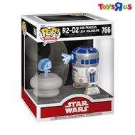 Funko Pop! Deluxe: Star Wars - R2-D2 And Princess Leia Hologram ของเล่นสำหรับเด็ก (#40425)