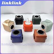 Best-selling Home Decor Elegant Bathroom Accessory Desktop Handy Highly-rated Housewarming Gift Modern Square Tissue Box Box Sophisticated Popular Must-have inklink_sg