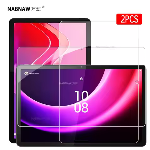 2PCS Tempered Glass Screen Protector for Lenovo Tab P11 Gen 2 M10 FHD Plus 3rd Gen M9 M8 M7 Legion Y