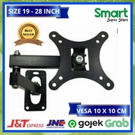 SWIVEL TV BRACKET 19-20-22-24-28 INCH - 1 ARM