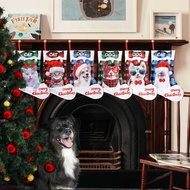 Christmas Stock Creative Printing Dog Cat Pet Christmas Stock Home Indoor Fireplace Decorations