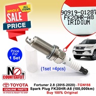 100,000KM Fortuner 2.8 (2015-) Spark Plug (FK20HR-A8) 90919-01287 TGN156 TOYOTA