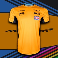 F1 Round Neck T-Shirt Mclaren Team Lando Norris 04 FM0071 Model Printed All Over Size S-5XL
