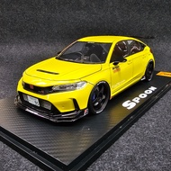 [Ready Stock] PEAKO 1:18 Honda Civic Type R FL5 Spoon Resin With Acrylic Vehicle Models Diecast