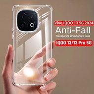 Vivo IQOO 13 5G 2024 Transparent Shockproof Back Cover For iQOO13 Silicone Shockproof Phone Case