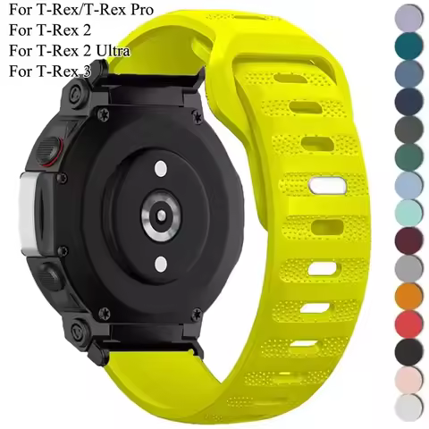 For Huami Amazfit T-rex 3 T-Rex2/Ultra Silicone Strap Bracelet For Amazfit T-Rex/T-Rex Pro Wristband