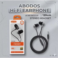 ABODOS AS-ES55 Music Headset Wire Control Microphone Earphone