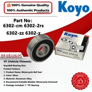 KOYO/JTEKT Ball Bearing 6302【6302-cm 6302-2rs 6302-zz 6302-z】