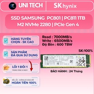 SK Hynix PC801 M2 NVMe PCIe Gen 4.0 1TB SSD Hard Drive | PC811 speed 7000MB/s with Dram | Used Used 