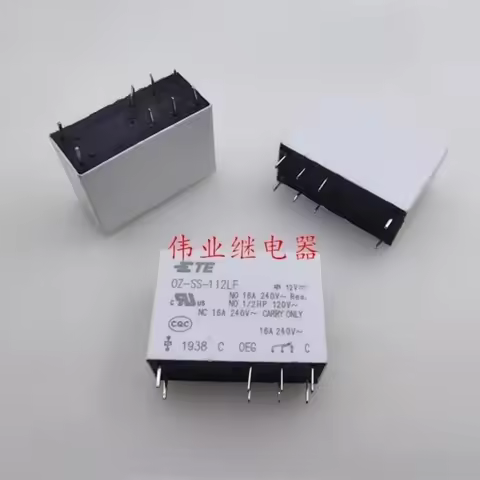 5PCS/LOT OZ-SS-112LF 12V Relay 8-pin 16A