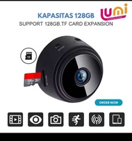 PAKET LENGAKP CCTV+MEMORI Wireless A9 Mini Smart Camera Wifi HD 1080P Micro Kamera Keamanan  Kamera Pengintai Termurah