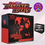 Pokemon TCG: SV10 Destined Rivals Elite Trainer Box ETB Trading Card Game [FREE ETB Protector]